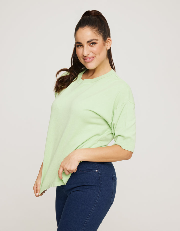 Koala Bay Jersey Manga Corta Verde Claro - Krekla