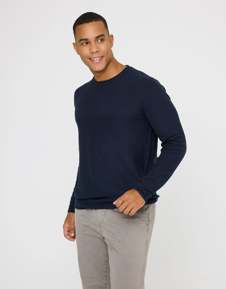 Koala Bay Jersey Manga Larga Azul Marino - Dorset