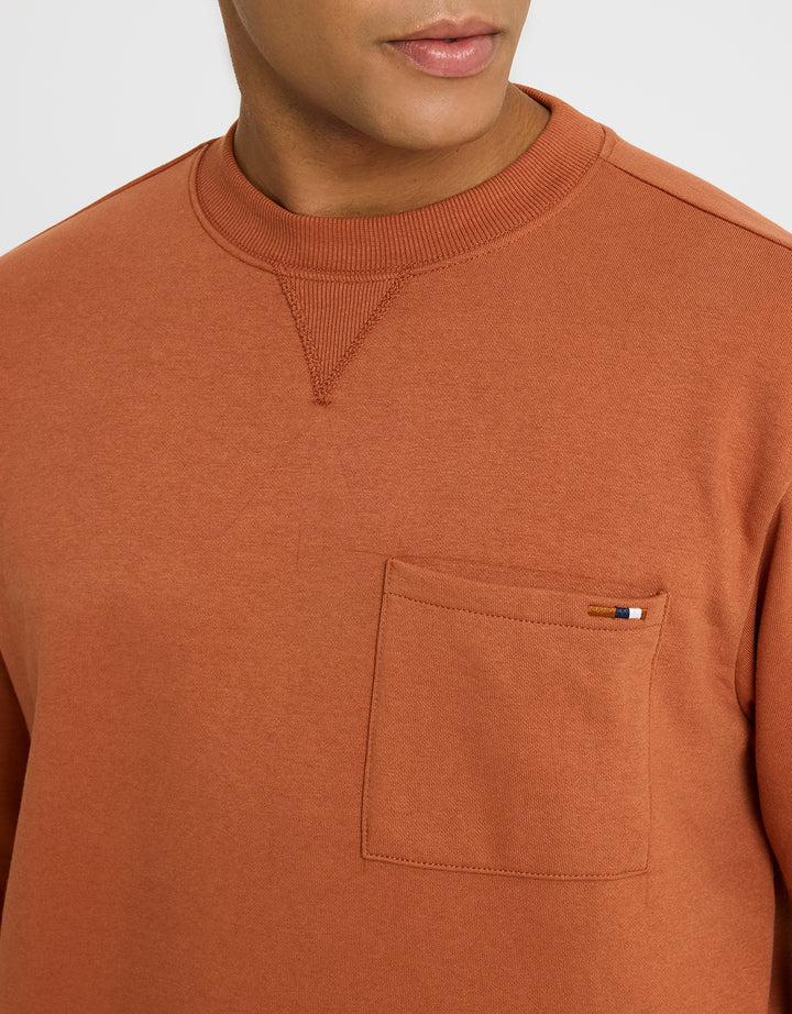 Koala Bay Jersey Manga Larga Bolsillo Naranja - Maze