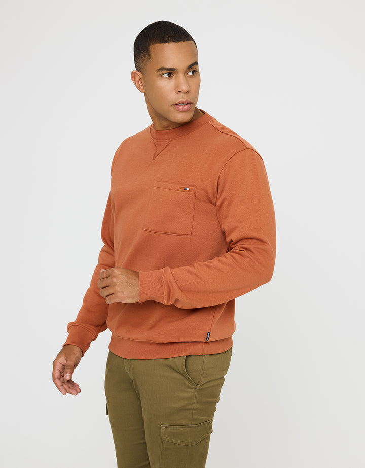 Koala Bay Jersey Manga Larga Bolsillo Naranja - Maze