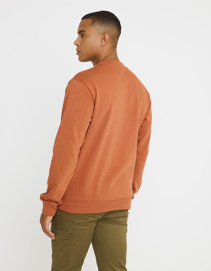 Koala Bay Jersey Manga Larga Bolsillo Naranja - Maze