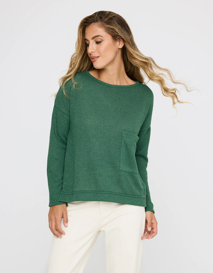 koala bay Jersey Manga Larga Verde - Loralex