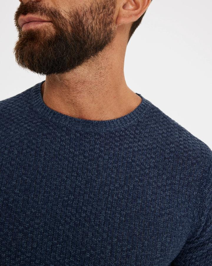 Koala Bay Jersey Textura Azul Marino - Tuter