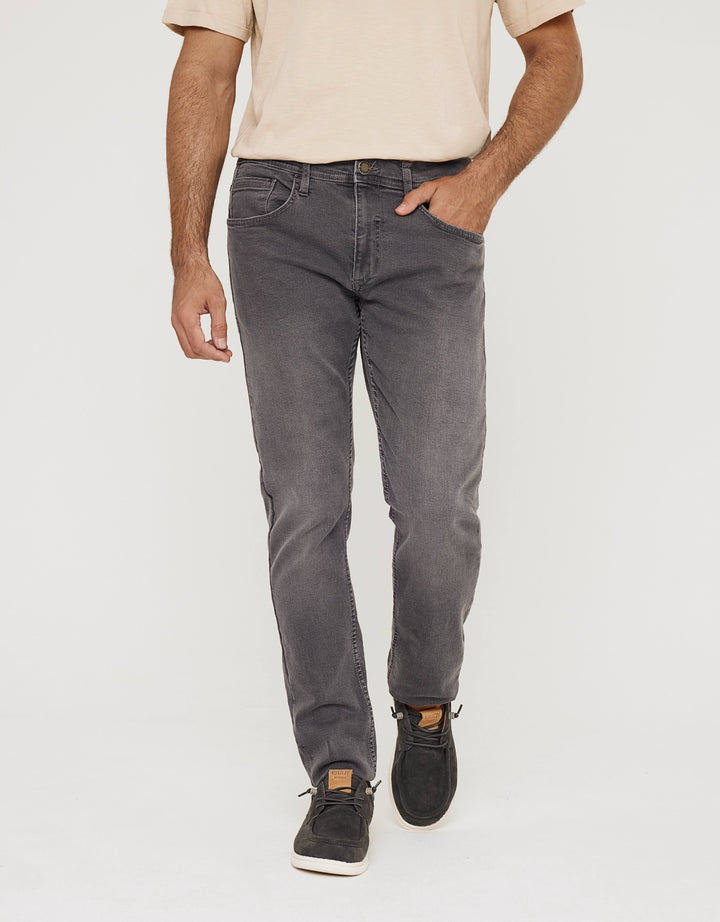 Koala Bay Pantalón Denim Gris Oscuro - Lordseat