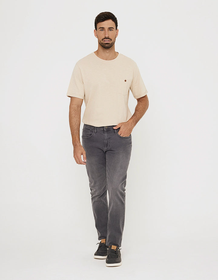 koala bay Pantalón Denim Gris Oscuro - Lordseat