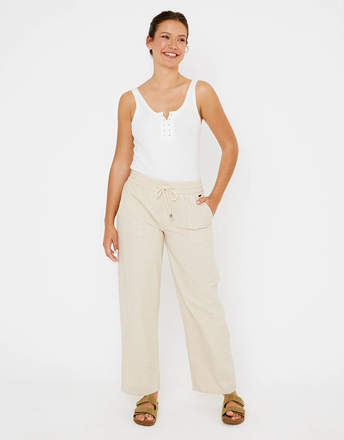 Koala Bay Pantalón Largo Beige - Gamoa