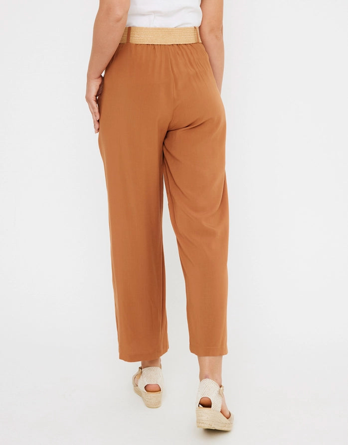 Koala Bay Pantalón Largo Con Cinturón - Terdam