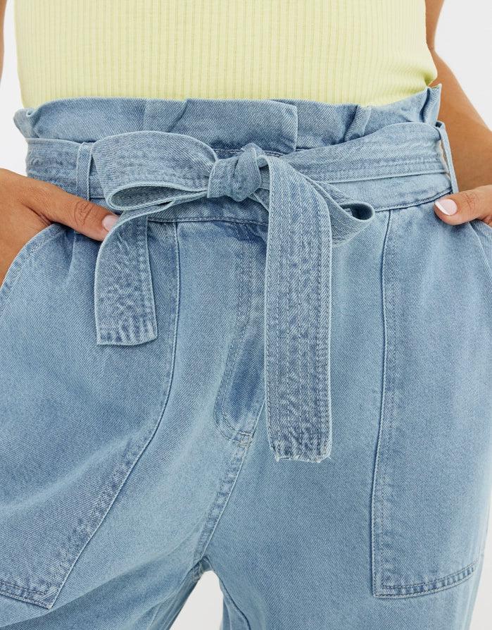 Koala Bay Pantalón Largo Denim Claro - Bangla