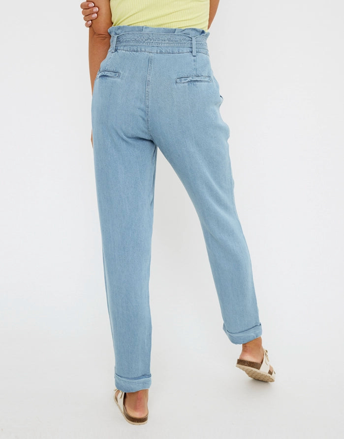 Koala Bay Pantalón Largo Denim Claro - Bangla