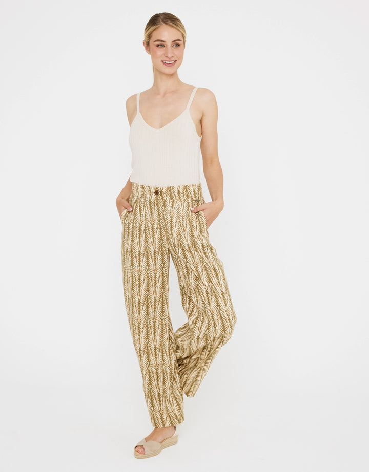 koala bay Pantalón Largo Fluido Ajustable - Burga