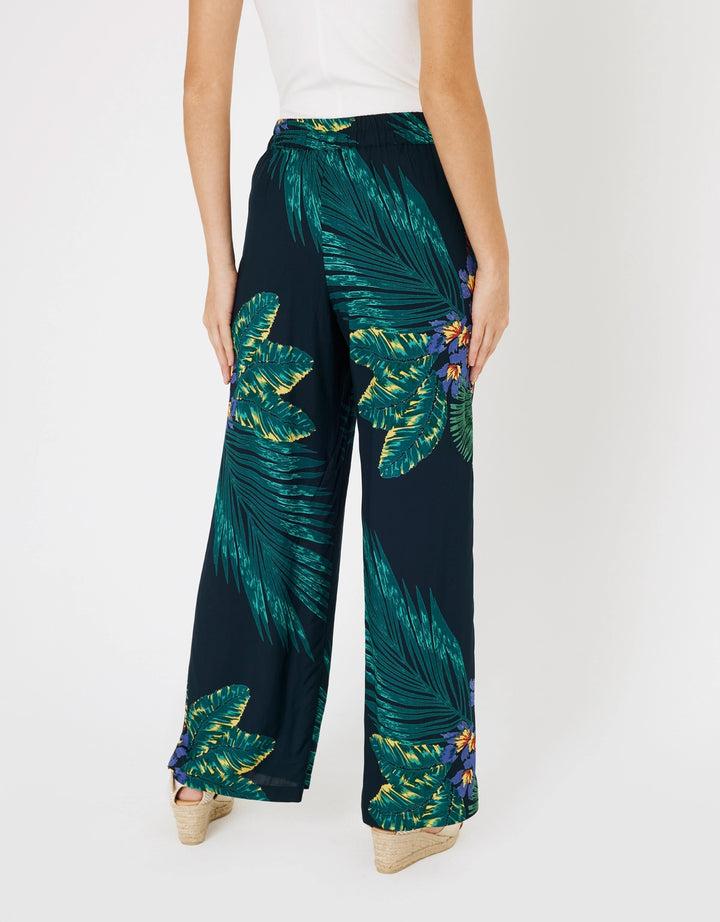 Koala Bay Pantalón Largo Fluido Botón - Conwy