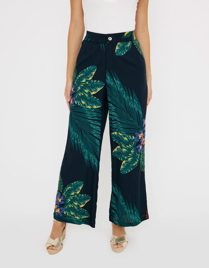 koala bay Pantalón Largo Fluido Botón - Conwy