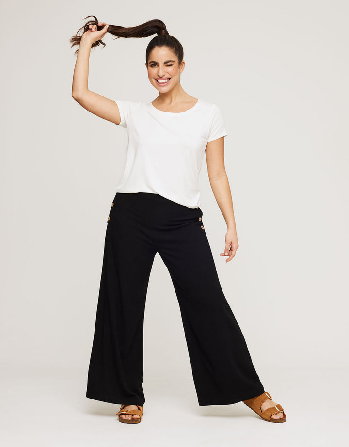 Koala Bay Pantalón Largo Negro - Johanson