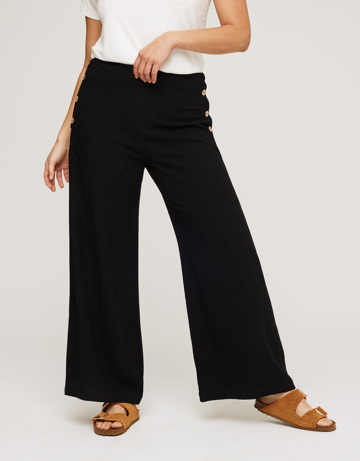 koala bay Pantalón Largo Negro - Johanson