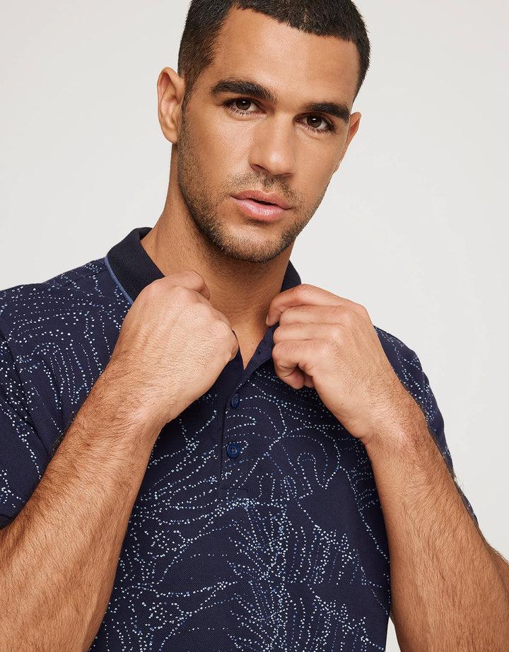 Koala Bay Polo Manga Corta Algodón Azul- Bolos