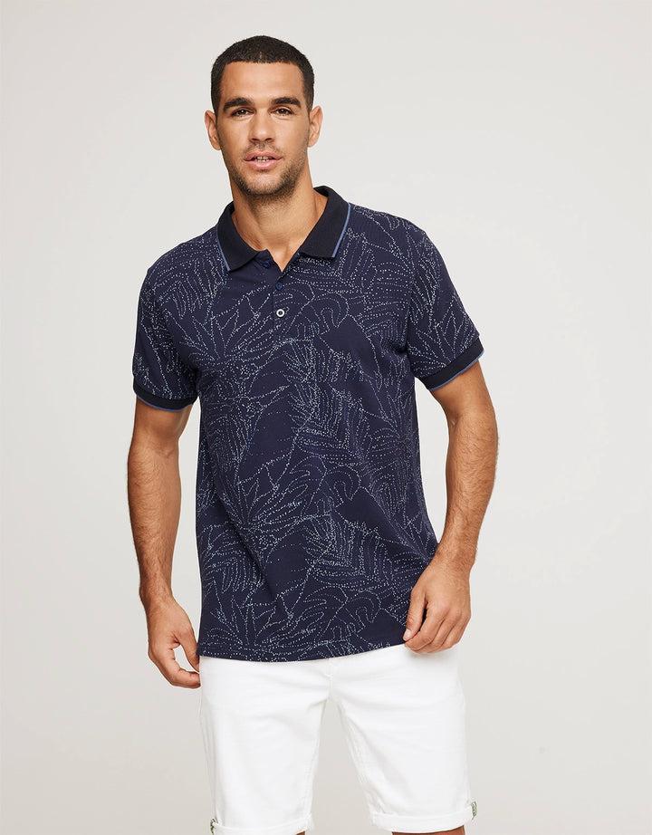 Koala Bay Polo Manga Corta Algodón Azul- Bolos