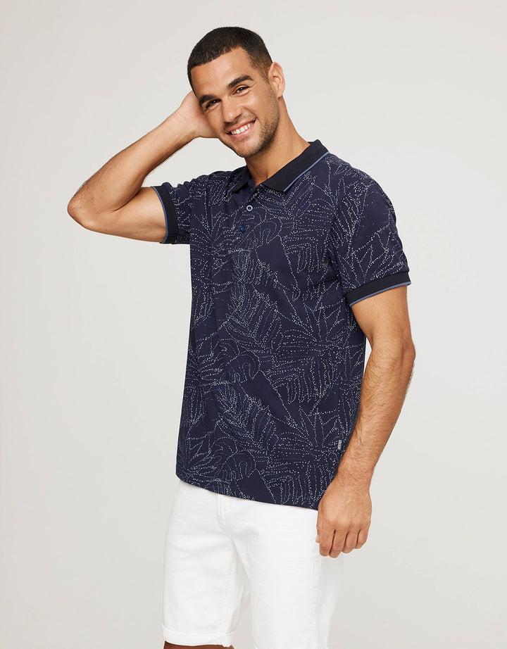 koala bay Polo Manga Corta Algodón Azul- Bolos