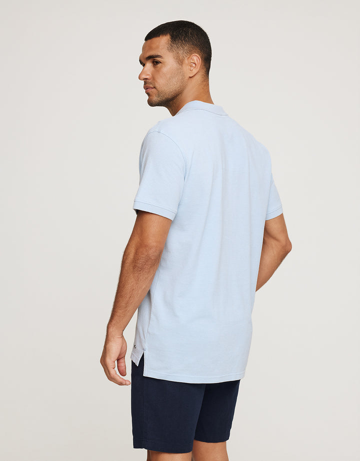 Koala Bay Polo Manga Corta Algodón Azul - Tome