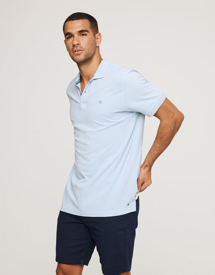 koala bay Polo Manga Corta Algodón Azul - Tome