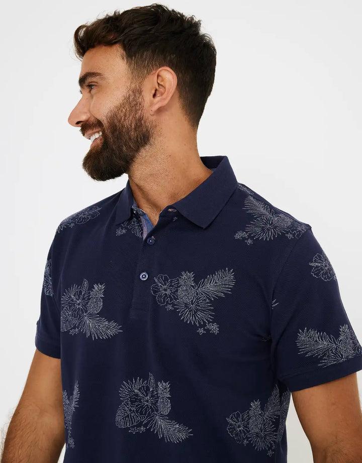 Koala Bay Polo Manga Corta Estampado - Pakiri