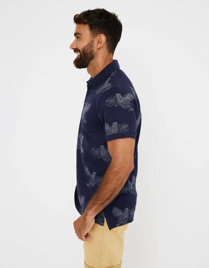 Koala Bay Polo Manga Corta Estampado - Pakiri