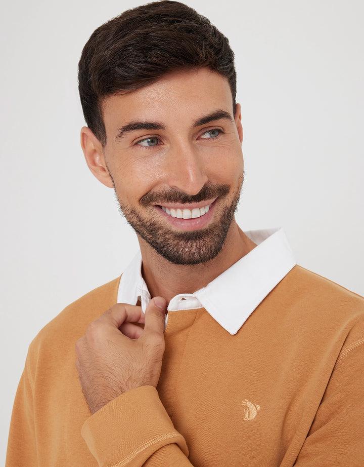 Koala Bay Polo Manga Larga Camel - Panay