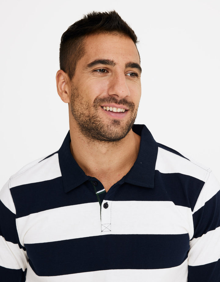 Koala Bay Polo Manga Larga Rayas - Jaybe