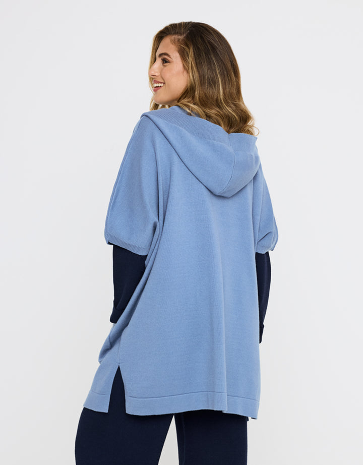 Koala Bay Poncho Abierto Azul - Alfonti