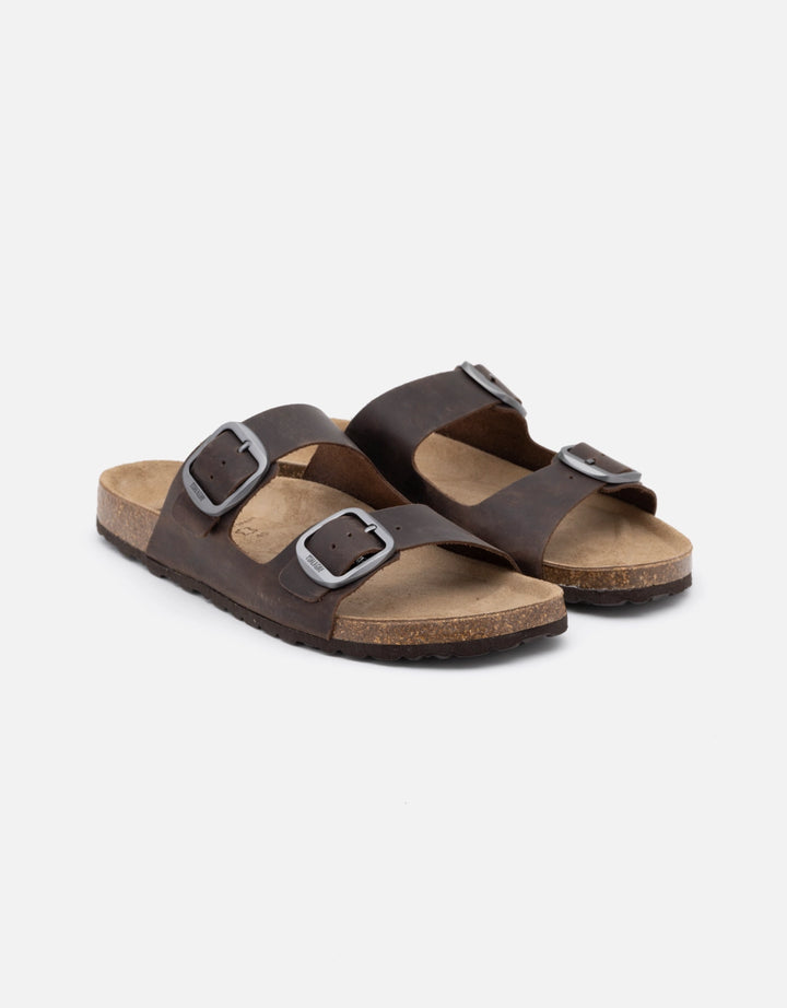 Koala Bay Sandalia Bio Piel Marrón - Cherokee