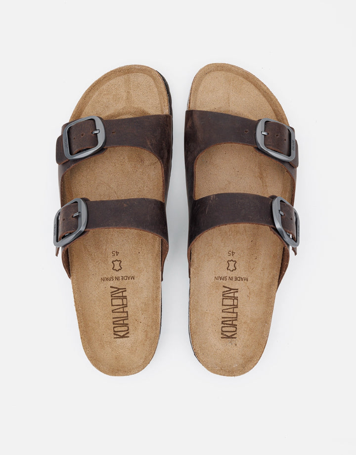 Koala Bay Sandalia Bio Piel Marrón - Cherokee