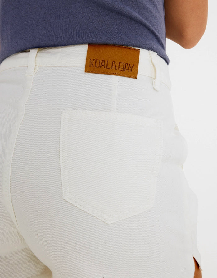 Koala Bay Short Algodón Denim - Coimbra