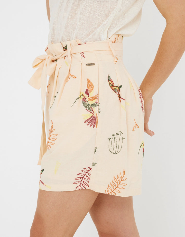 Koala Bay Short Estampado Cinturón - Mikeno