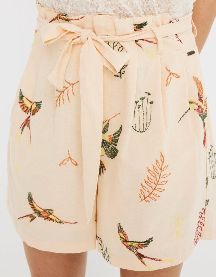 Koala Bay Short Estampado Cinturón - Mikeno