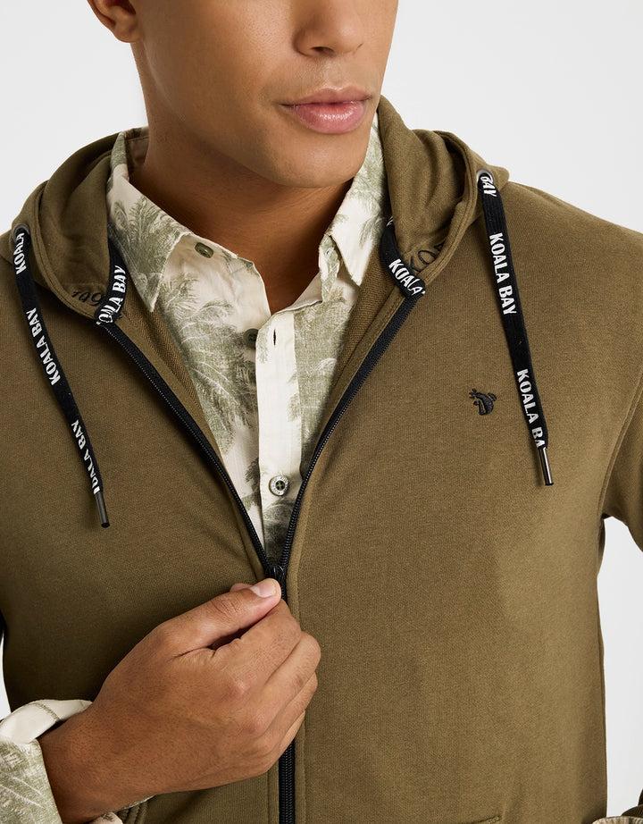 Koala Bay Sudadera Con Capucha Caqui - Bean