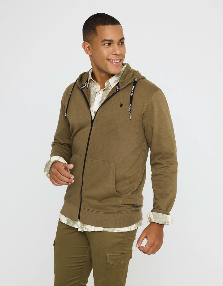 Koala Bay Sudadera Con Capucha Caqui - Bean