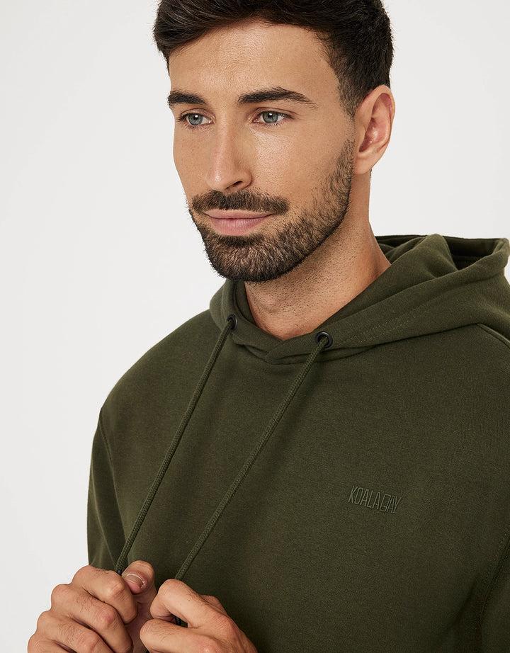 Koala Bay Sudadera Con Capucha Caqui - Catbell