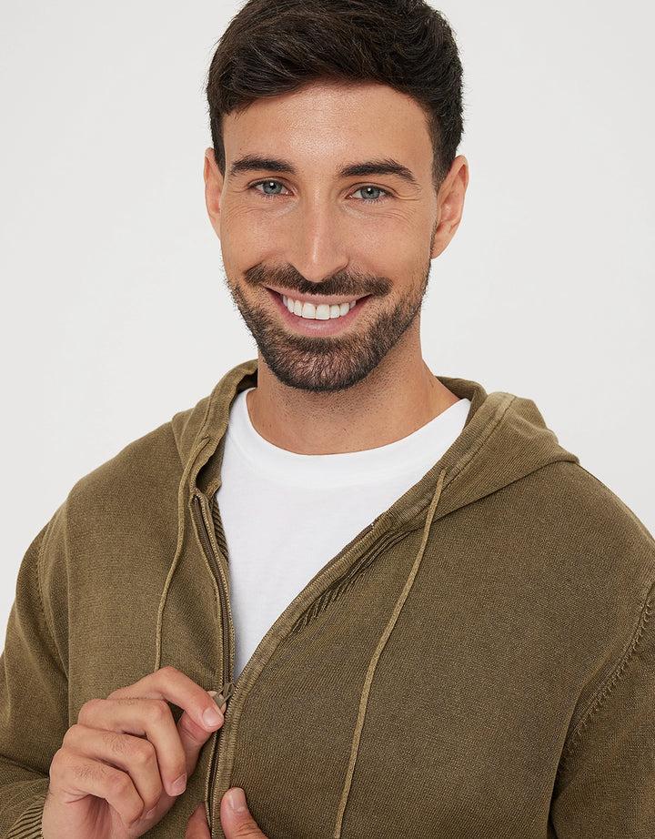 Koala Bay Sudadera Con Capucha Caqui - Rys