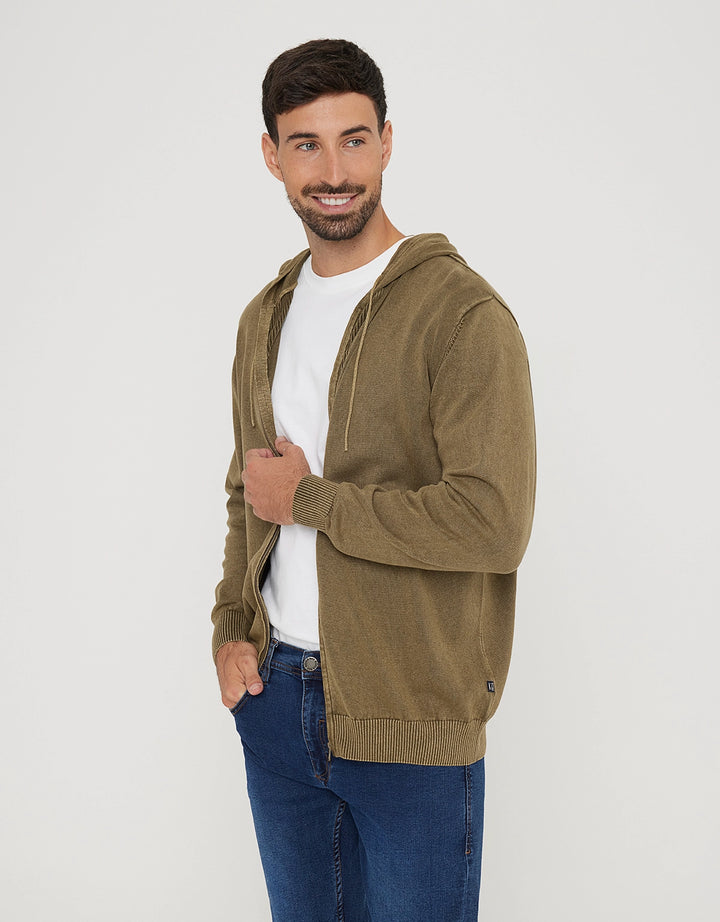 Koala Bay Sudadera Con Capucha Caqui - Rys