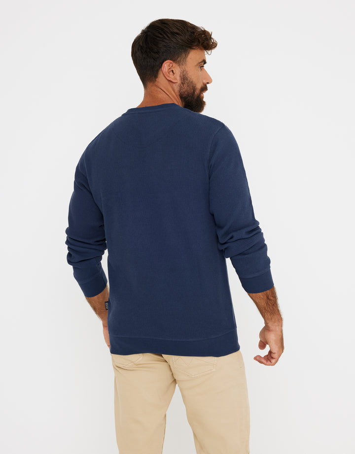 Koala Bay Sudadera Sin Capucha Azul Marino - Bridge