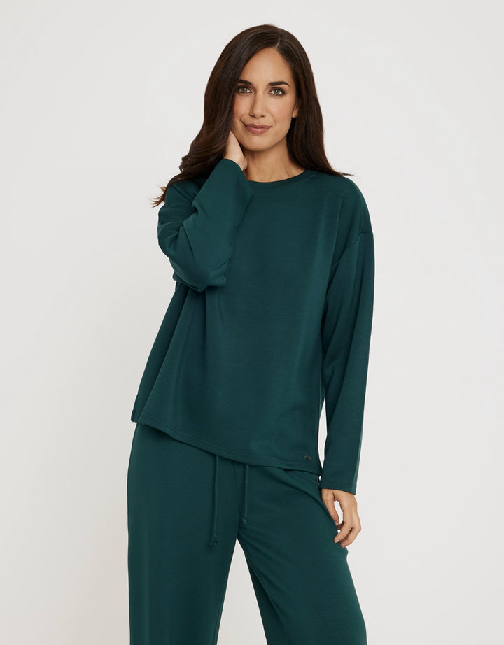 koala bay Sudadera sin Capucha Modal Verde - Vitatu