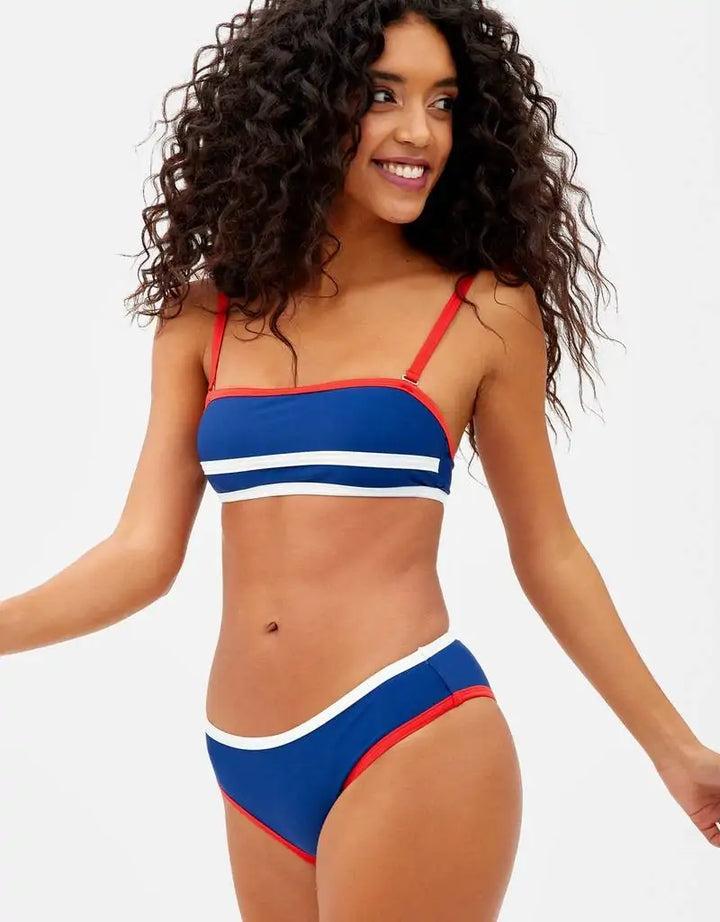 Koala Bay Top Bikini Azul Marino - Salak