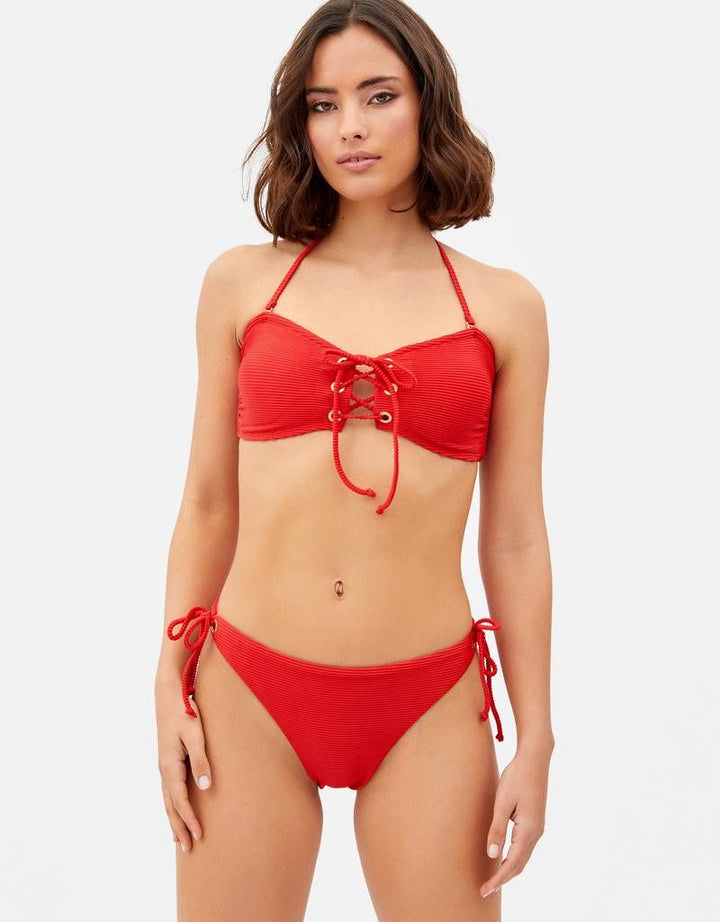 Koala Bay Top Bikini Bandeau - Peneberry