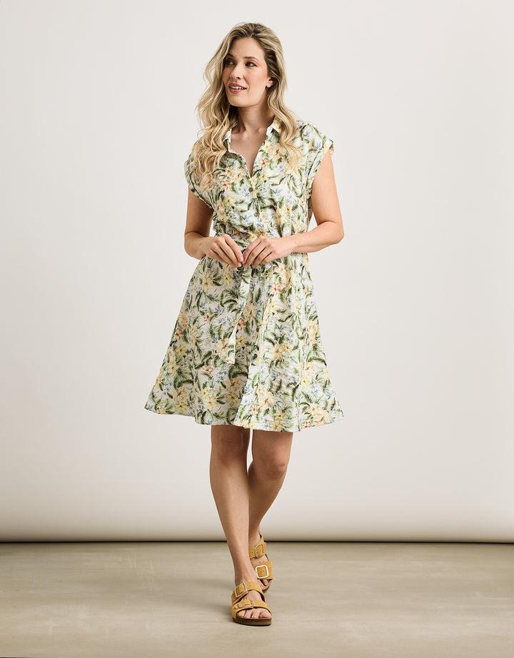 koala bay Vestido Corto Amarillo - Sason