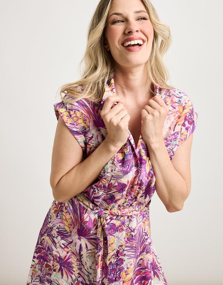 Koala Bay Vestido Corto Multicolor - Rufita