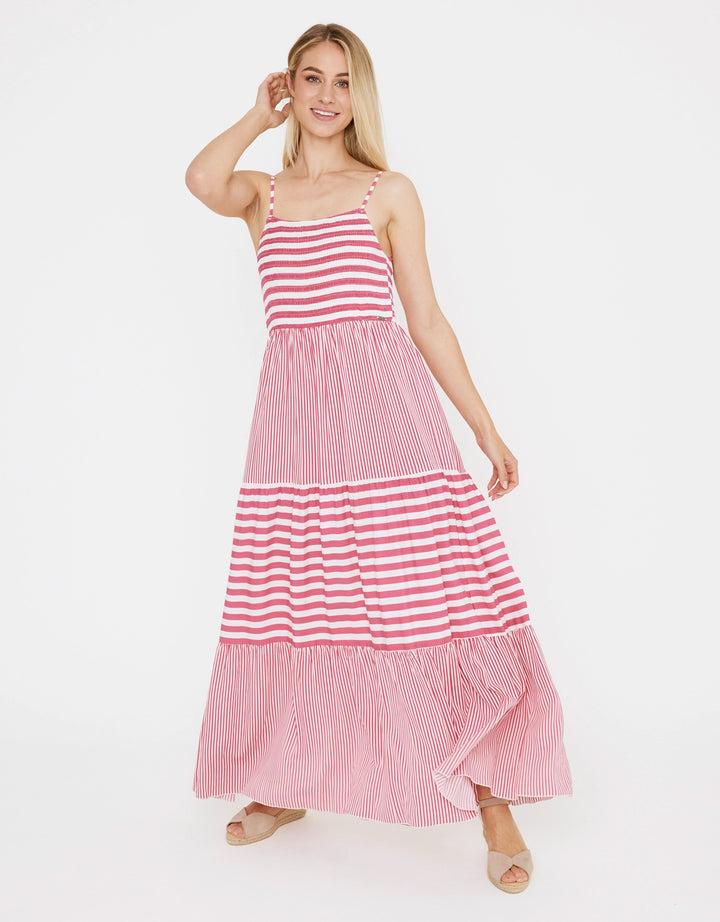 Koala Bay Vestido Largo Rayas - Goljil