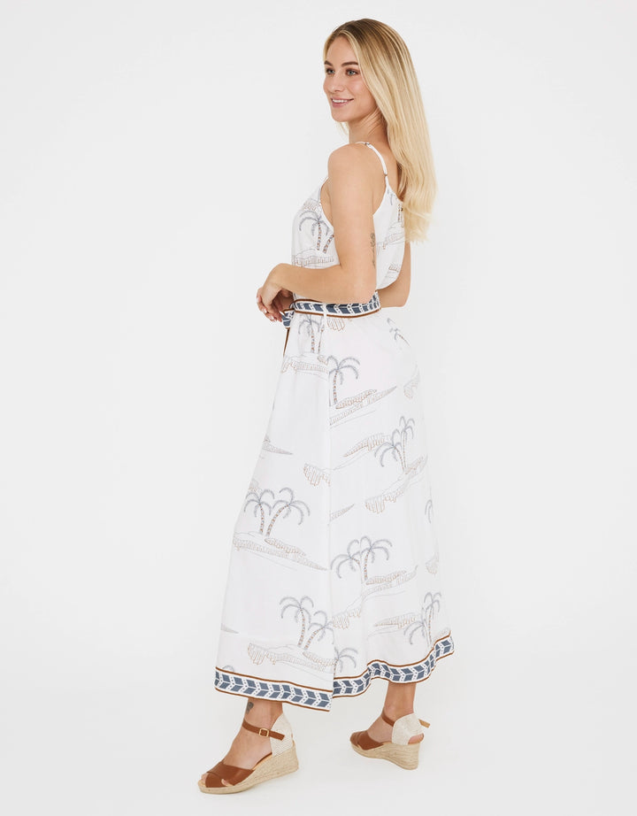 Koala Bay Vestido Largo Tirantes Estampado - Jebel