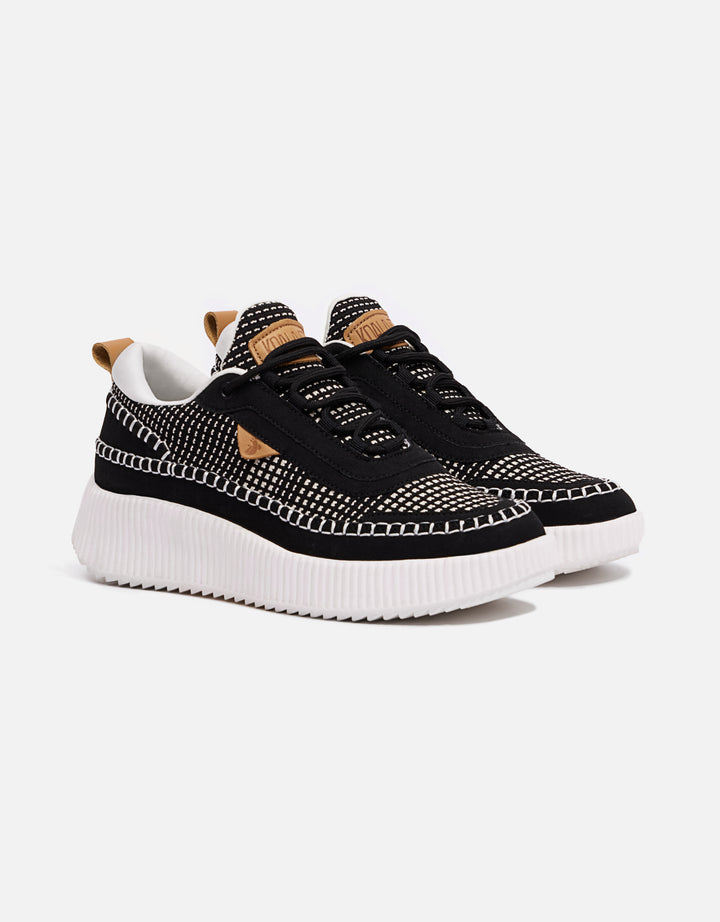 Koala Bay Zapatillas Plataforma Negro - Treviso