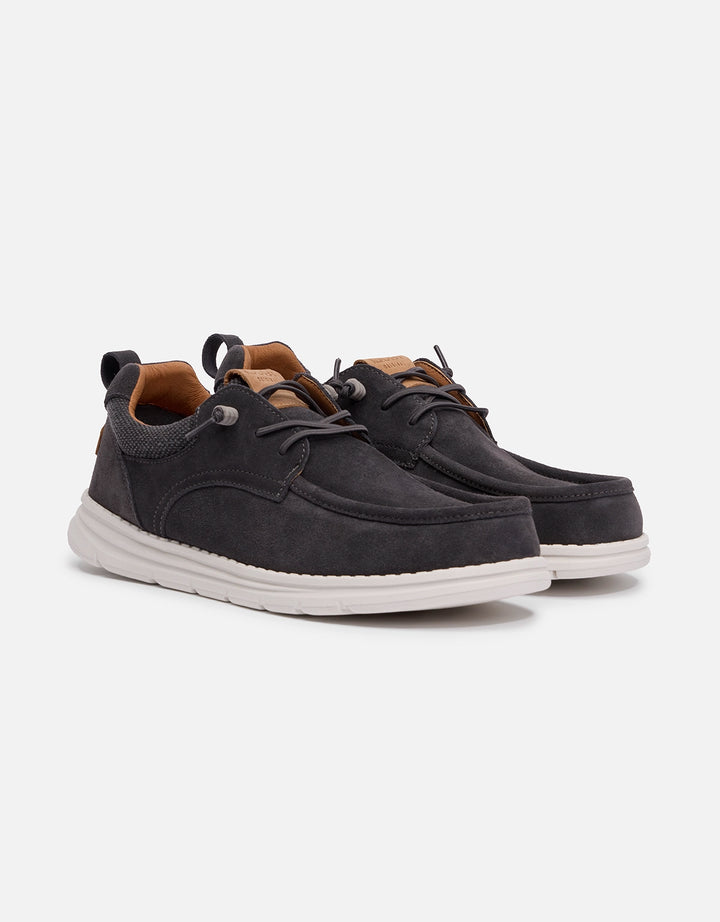Koala Bay Zapato Casual Wallabee Ante Gris - Torkel
