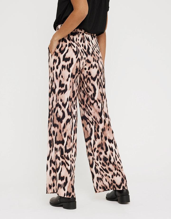 Koala Bay Pantalón Largo Estampado Animal Print - Lorsinala