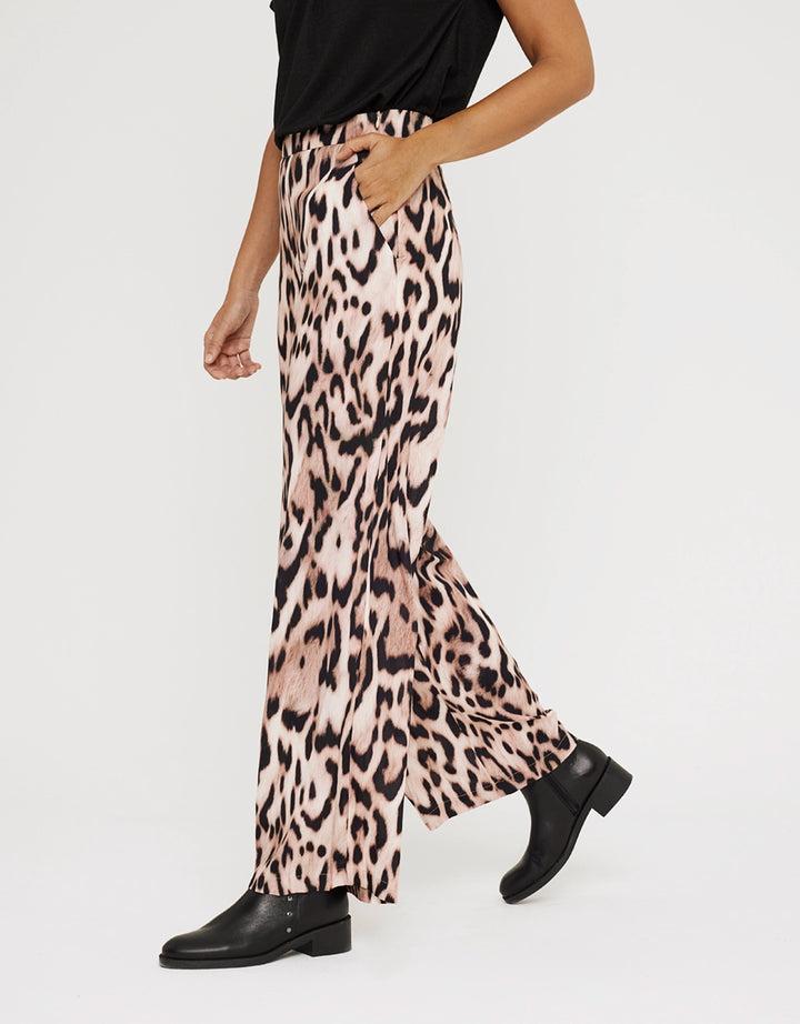 Koala Bay Pantalón Largo Estampado Animal Print - Lorsinala